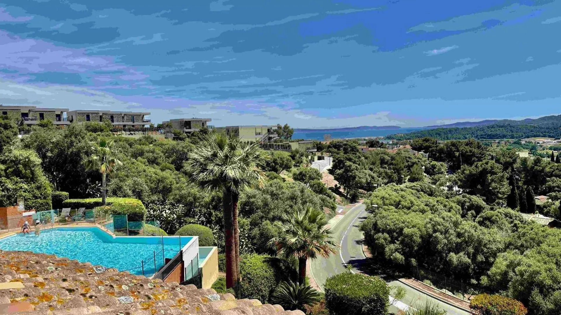 公寓 Appartement Renove : Clim, Piscine Et Vue Mer - Fr-1-816-28 博尔马斯·莱斯·米默萨斯